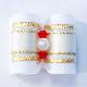 Length 1 2/8", Width 1" Dog Show Bow(Set 6,White)