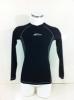 เสื้อรัดกล้ามเนื้อ Spandex แขนยาว มีระบายอากาศด้านข้าง