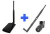 USB Wireless Adapter 802.11b/g high power 1000mW + Dipole 9.5dBi