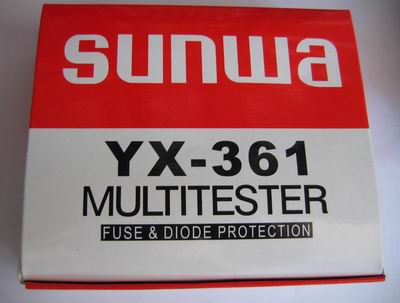 Multimeter Sunwa YX-360, YX361 - คลิกที่นี่เพื่อดูรูปภาพใหญ่
