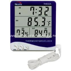 Hygro-Thermometer Indoor-Outdoor รุ่น TH802A - คลิกที่นี่เพื่อดูรูปภาพใหญ่