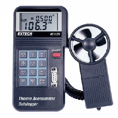 Anemometers Air Velocity Meters เครื่องวัดความเร็วลม CFM Vane Flow Rate ...