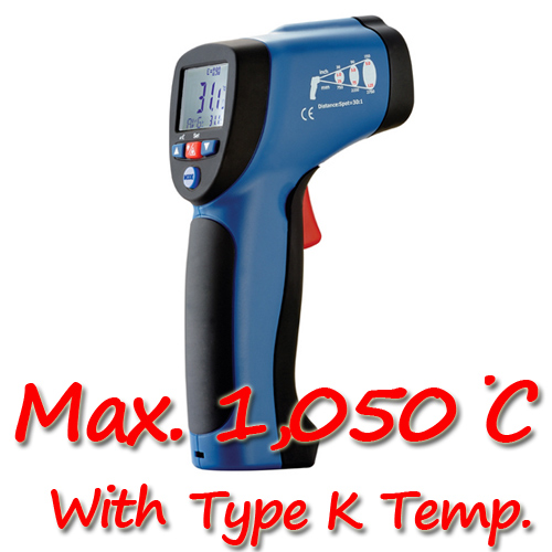 2 in 1 Infrared Thermometers with Type K Input รุ่น DT-8835 - คลิกที่นี่เพื่อดูรูปภาพใหญ่