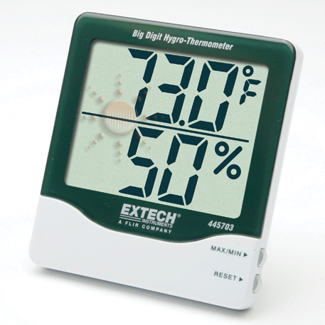 Extech 445703 เครื่องวัดอุณหภูมิ Big Digit Hygro-Thermometer - คลิกที่นี่เพื่อดูรูปภาพใหญ่