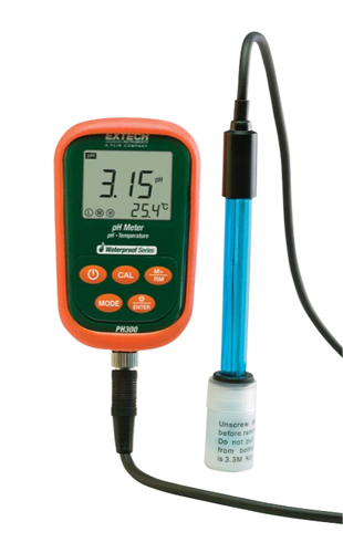Extech PH300: Waterproof pH/mV/Temperature Kit - คลิกที่นี่เพื่อดูรูปภาพใหญ่