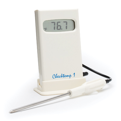 เครื่องวัดอุณหภูมิในอาหาร ของเหลว เนื้อสัตว์ ผลไม้ Checktemp®1C Pocket Thermometer รุ่น HI 98509 - คลิกที่นี่เพื่อดูรูปภาพใหญ่