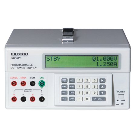 Extech 382280: Precision with Programmable 200 Watt Output DC Power Supply - คลิกที่นี่เพื่อดูรูปภาพใหญ่