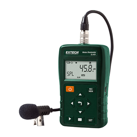 Extech SL400 เครื่องวัดเสียงสะสม Personal Noise Dosimeter with USB Interface - คลิกที่นี่เพื่อดูรูปภาพใหญ่