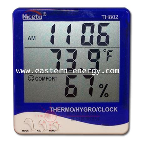 Nicety TH802 เครื่องวัดอุณหภูมิความชื้น Hygro-Thermometer - คลิกที่นี่เพื่อดูรูปภาพใหญ่