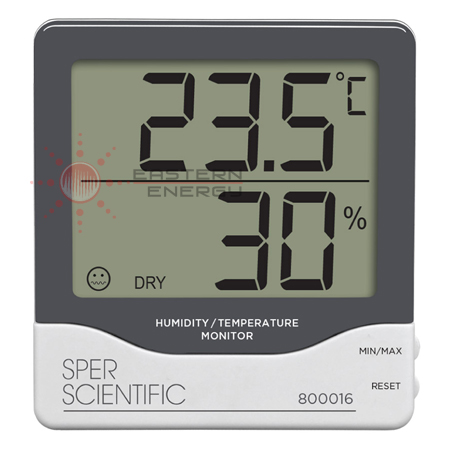 เครื่องวัดอุณหภูมิ ความชื้น Humidity / Temp Monitor Large Display รุ่น 800016 - คลิกที่นี่เพื่อดูรูปภาพใหญ่