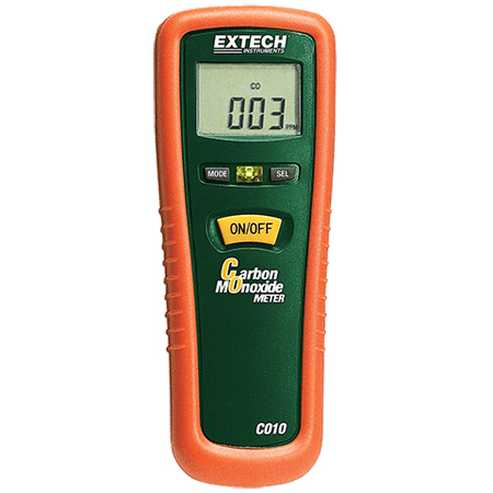 Extech CO10: Carbon Monoxide (CO) Meter - คลิกที่นี่เพื่อดูรูปภาพใหญ่