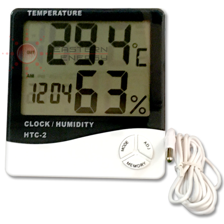 เครื่องวัดอุณหภูมิ ภายในและภายนอก In-out door Thermo-Hygrometer รุ่น HTC-2 - คลิกที่นี่เพื่อดูรูปภาพใหญ่