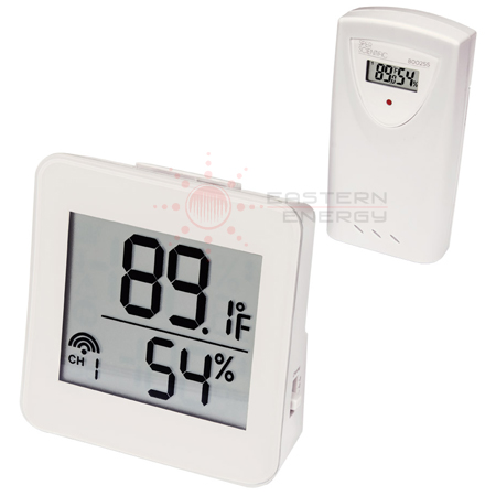 เครื่องวัดอุณหภูมิความชื้น แบบไร้สาย Wireless Humidity/Temperature Monitor Set รุ่น 800254 - คลิกที่นี่เพื่อดูรูปภาพใหญ่