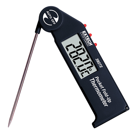 Extech 39272 เครื่องวัดอุณหภูมิ Pocket Fold up Thermometer with Adjustable Probe - คลิกที่นี่เพื่อดูรูปภาพใหญ่