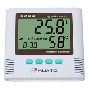 HUATO A200 :Hygro-thermometer - คลิกที่นี่เพื่อดูรูปภาพใหญ่