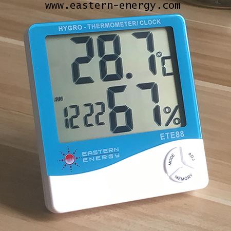 เครื่องวัดอุณหภูมิ ความชื้น Hygro-Thermometer รุ่น ETE88 - คลิกที่นี่เพื่อดูรูปภาพใหญ่
