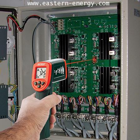 Extech IR267 เครื่องวัดอุณหภูมิอินฟราเรด Mini InfraRed Thermometer with Type K - คลิกที่นี่เพื่อดูรูปภาพใหญ่