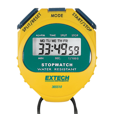 Extech 365510: Stopwatch/Clock - คลิกที่นี่เพื่อดูรูปภาพใหญ่