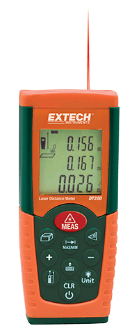 Extech DT200: Laser Distance Meter - คลิกที่นี่เพื่อดูรูปภาพใหญ่