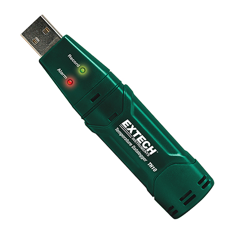 Extech RHT10 เครื่องบันทึกอุณหภูมิความชื้น Humidity and Temperature USB Datalogger - คลิกที่นี่เพื่อดูรูปภาพใหญ่