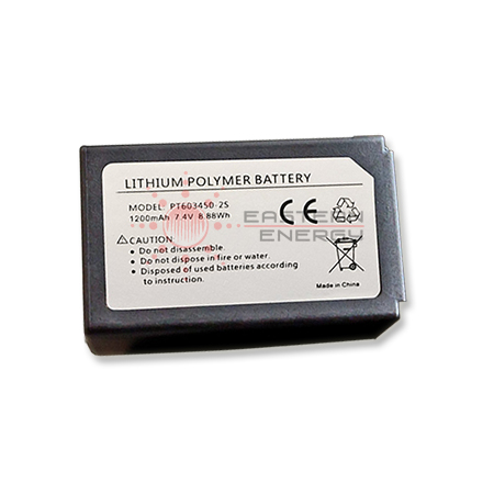 PT603450-2S Lithium Polimer Battery, 1200mAh 7.4V แบตเตอรี่สำหรับ รุ่น DT-9880/DT-9881 - คลิกที่นี่เพื่อดูรูปภาพใหญ่
