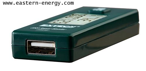 Extech USB200: USB Power Monitor - คลิกที่นี่เพื่อดูรูปภาพใหญ่