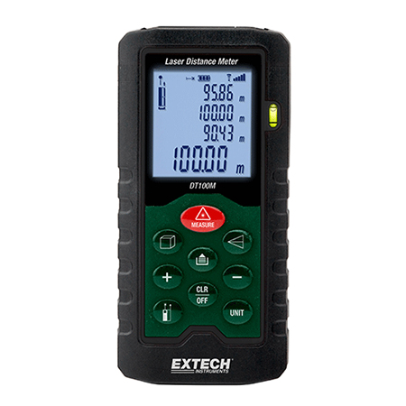 Extech DT100M: Laser Distance Meter - คลิกที่นี่เพื่อดูรูปภาพใหญ่