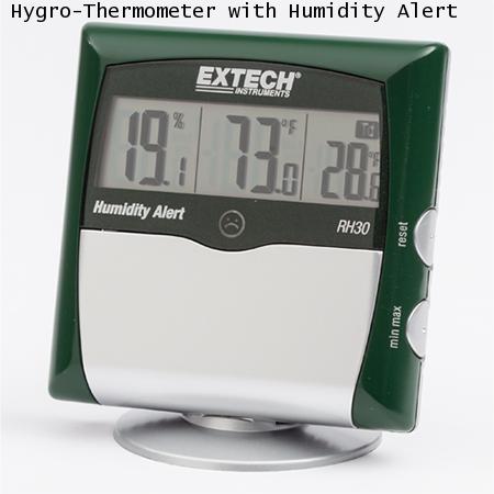 เครื่องวัดอุณภูมิความชื้น Hygro-Thermometer with Humidity Alert รุ่น RH30 - คลิกที่นี่เพื่อดูรูปภาพใหญ่