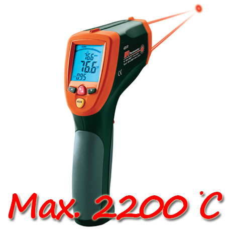 Extech 42570 Dual Laser InfraRed Thermometer - คลิกที่นี่เพื่อดูรูปภาพใหญ่