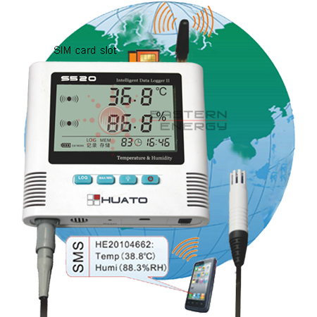 S500 GSM Alarm Temperature Humidity Data Logger แจ้งเตือนผ่าน SMS - คลิกที่นี่เพื่อดูรูปภาพใหญ่