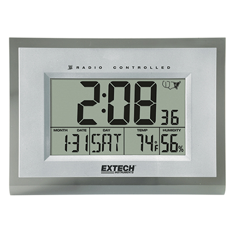 Digital Clock/Hygro-Thermometer นาฬิกาขนาดใหญ่ 9นิ้ว x 12นิ้ว รุ่น 445706 - คลิกที่นี่เพื่อดูรูปภาพใหญ่
