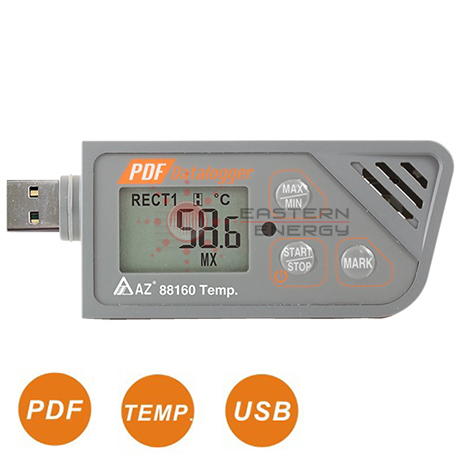 AZ Instrument 88160 Temp. USB Datalogger w/PDF report - คลิกที่นี่เพื่อดูรูปภาพใหญ่