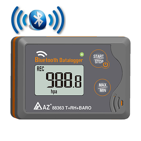 AZ Instrument 88363 BLE4.0 Barometric, Humidity and Temperature Datalogger - คลิกที่นี่เพื่อดูรูปภาพใหญ่