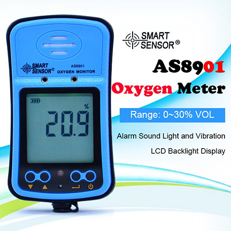 Smart® Sensor AS8901 เครื่องวัดออกซิเจนในอากาศ O2 Meter - คลิกที่นี่เพื่อดูรูปภาพใหญ่