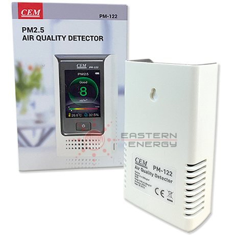 เครื่องวัดค่าฝุ่นละออง PM2.5/PM10/HCHO Air Quality Detector รุ่น PM-122 - คลิกที่นี่เพื่อดูรูปภาพใหญ่