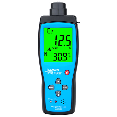 Smart® Sensor AR8100 เครื่องวัดออกซิเจนในอากาศ Digital Oxygen Meter O2 Gas Detector - คลิกที่นี่เพื่อดูรูปภาพใหญ่