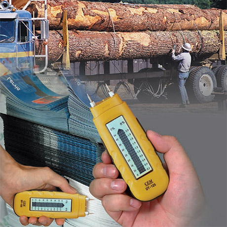CEM DT-125 เครื่องวัดความชื้นไม้ Moisture meter for wood and building material - คลิกที่นี่เพื่อดูรูปภาพใหญ่