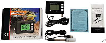 AZ8605 เครื่องวัดค่า pH และอุณหภูมิ pH Temp. Monitor