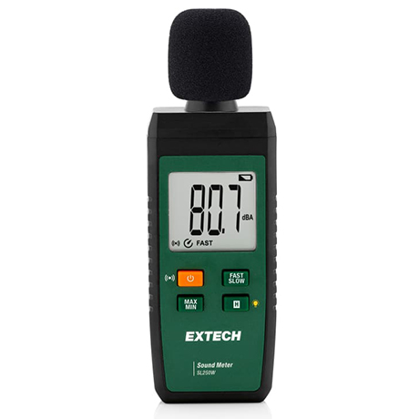 EXTECH SL250W: Sound Meter with Connectivity to ExView® App - คลิกที่นี่เพื่อดูรูปภาพใหญ่