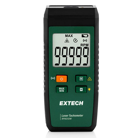 EXTECH RPM250W: Laser Tachometer with Connectivity to ExView® App - คลิกที่นี่เพื่อดูรูปภาพใหญ่