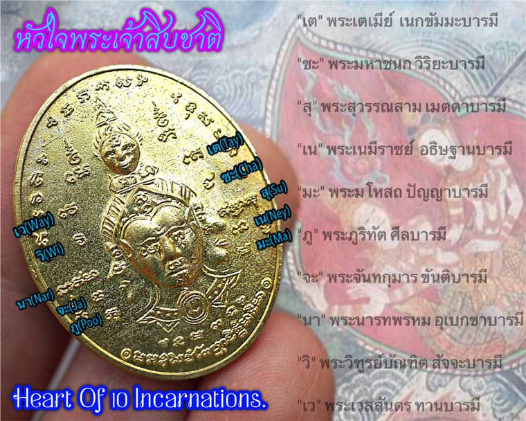 Hevajra Sao 5 Coin (Alpaca material) by Phra Arjarn O, Phetchabun. - คลิกที่นี่เพื่อดูรูปภาพใหญ่