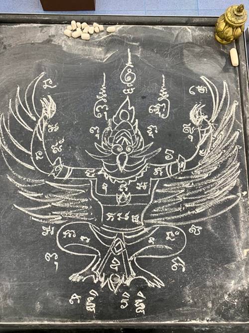 Maharart Garuda Yant by Phra Arjarn O, Phetchabun. - คลิกที่นี่เพื่อดูรูปภาพใหญ่