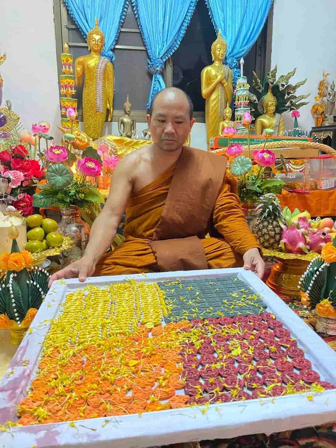 ตะกรุดขุนแผนหมื่นยันต์, หลวงพ่อวศิษ อุชูโก, สำนักปฏิบัติธรรมบ้านนาคำ, จ.ร้อยเอ็ด - คลิกที่นี่เพื่อดูรูปภาพใหญ่