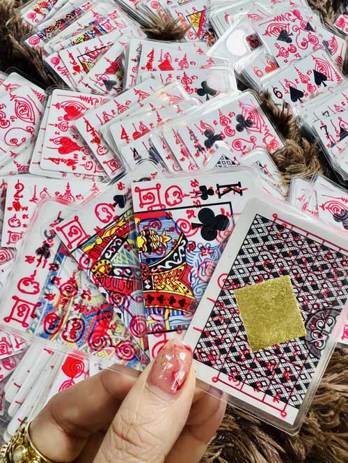 Exploding Casino Winning Card by Phra Arjarn O, Phetchabun. - คลิกที่นี่เพื่อดูรูปภาพใหญ่