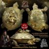 Charming Mantra Turtle King Magic Brass, embedded with bell by Arjarn Jiam