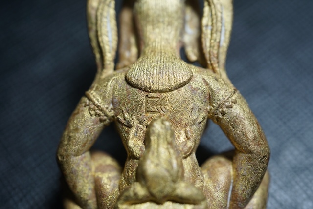 Mother Of Treasury (Brass) by Phra Kru Paladsathian Chanthasuwanno, Wat Rat Pradit, Uttaradit. - คลิกที่นี่เพื่อดูรูปภาพใหญ่