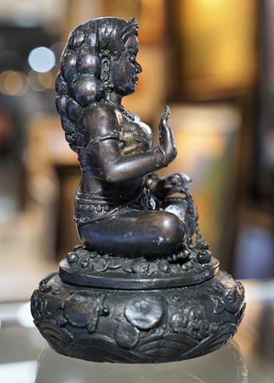 Giantess Governor. (brown plated)by Arjarn Inkaew, Dong Phaya Tham Magic Institution. - คลิกที่นี่เพื่อดูรูปภาพใหญ่