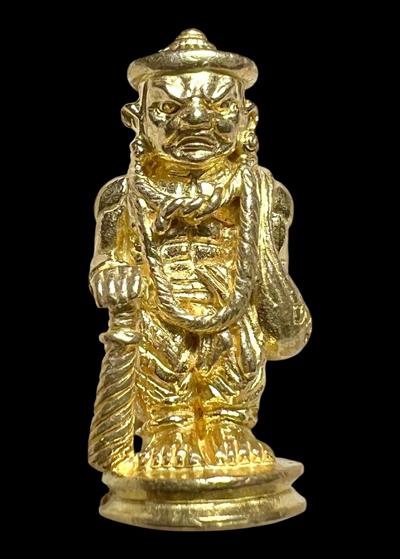 Fatekeeper Kumbhanda. (brass material) by Arjarn Inkaew, Dong Phaya Tham Magic Institution. - คลิกที่นี่เพื่อดูรูปภาพใหญ่
