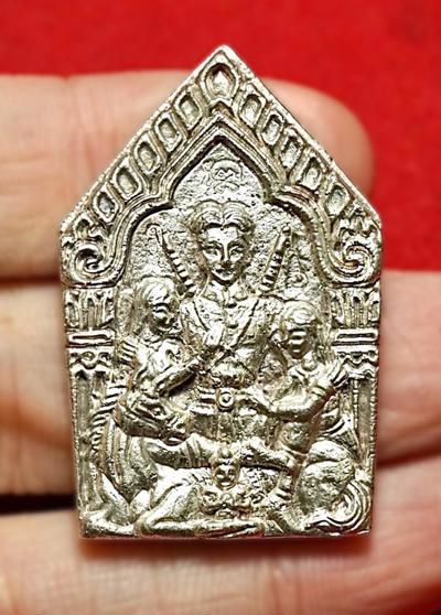 Sarika Spellcaster Khun Phaen. (silver material) by Arjarn Ongart Seengam. - คลิกที่นี่เพื่อดูรูปภาพใหญ่