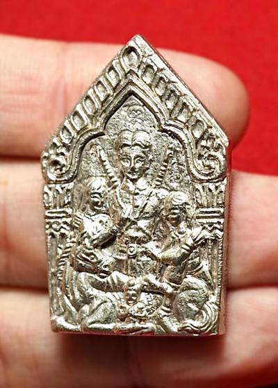 Sarika Spellcaster Khun Phaen. (silver material) by Arjarn Ongart Seengam. - คลิกที่นี่เพื่อดูรูปภาพใหญ่